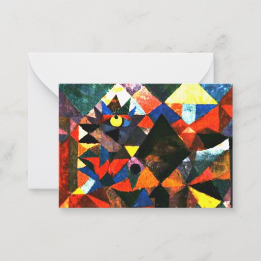 Klee - Das Licht und so viel anderes Mitteilungskarte (Vorderseite)