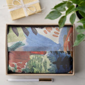 Klee - Das Pferd, berühmtes Bild Seidenpapier (Geschenk)