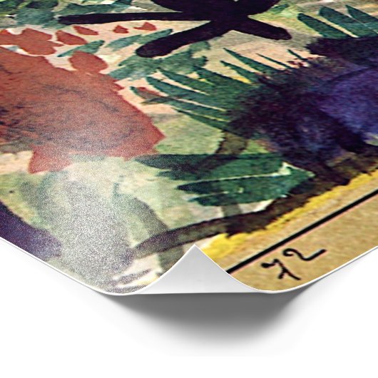 Klee - Das Pferd Fotodruck (Ecke)