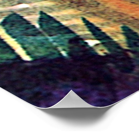 Klee - das Pferd, Poster (Ecke)