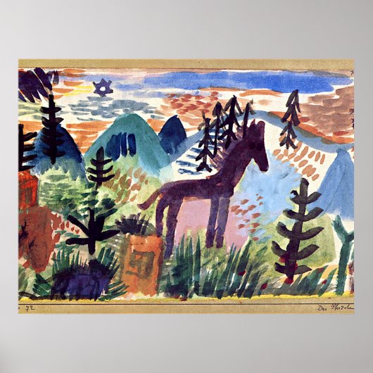 Klee - Das Pferd Poster (Vorne)