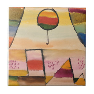 Klee - Der Ballon im Fenster Fliese