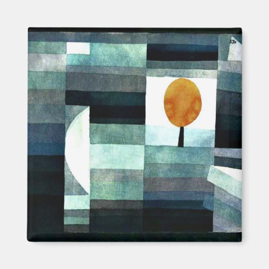 Klee - Der Bote des Herbstes Magnet (Vorne)