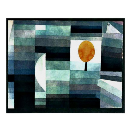 Klee - Der Bote des Herbstes Poster (Vorderseite)