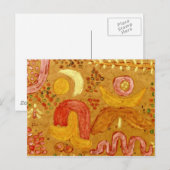 Klee - Der Garten im heißen Wetter Postkarte (Vorne/Hinten)