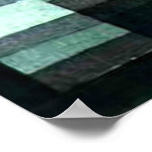 Klee - Der Gesandte des Herbstes Poster (Ecke)