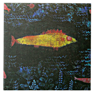 Klee - der Goldfish, Fliese