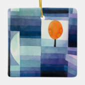 Klee, der Herbstbote Keramikornament (Vorderseite)