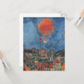 Klee - Der Luft-Ballon Karte (Vorderseite/Rückseite Beispiel)