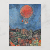Klee - Der Luft-Ballon Postkarte (Vorderseite)
