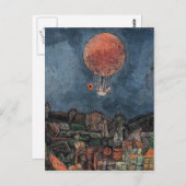 Klee - Der Luftballon Postkarte (Vorne/Hinten)