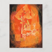 Klee - Der Mann unter der Birne Postkarte (Vorderseite)