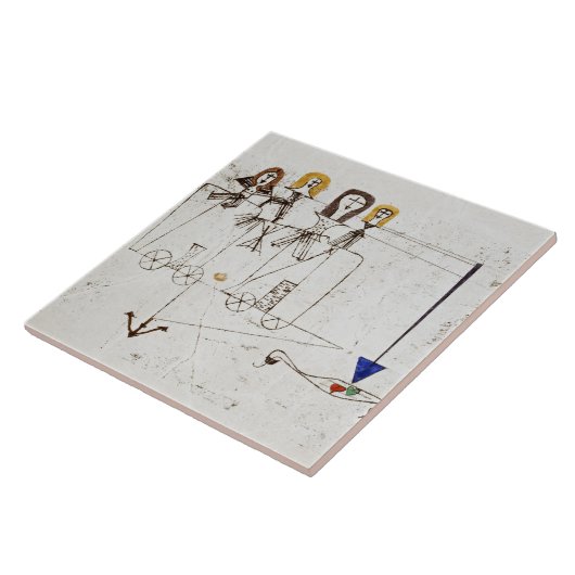 Klee - Der Virtue Wagon Fliese (Seite)