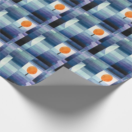 Klee - Der Vorbote des Herbstes Geschenkpapier (Ecke)