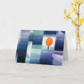 Klee - Der Vorbote des Herbstes Karte (Gelbe Blume)