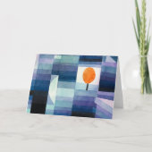 Klee - Der Vorbote des Herbstes Karte (Vorderseite)