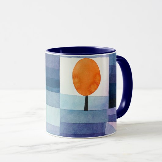 Klee - Der Vorbote des Herbstes Tasse (VorderseiteRechts)