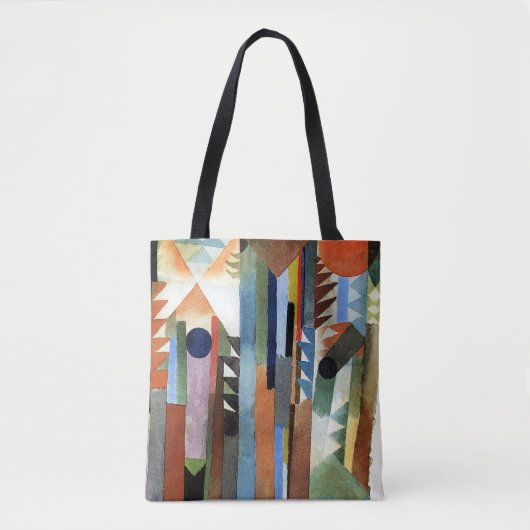 Klee - Der Wald der aus... Tasche (Vorderseite)