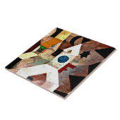 Klee - Die Kapelle, Paul Klee Gemälde Fliese (Seite)