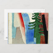 Klee - Die Tanne Postkarte (Vorne/Hinten)