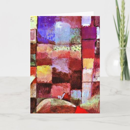 Klee - Diese Blume will umgehen Karte (Vorderseite)