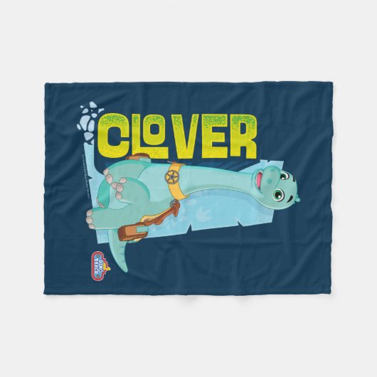 Klee | Dino Ranch Fleecedecke (Vorderseite (Horizontal))