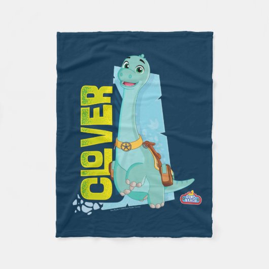 Klee | Dino Ranch Fleecedecke (Vorderseite)