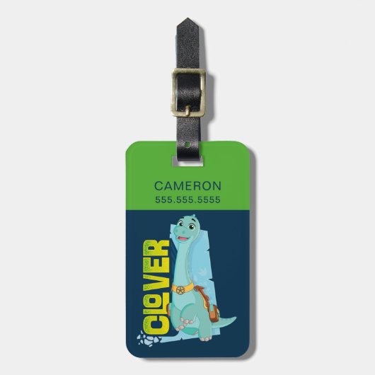 Klee | Dino Ranch Gepäckanhänger (Vorderseite vertikal)