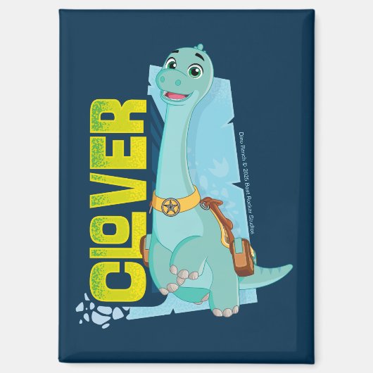 Klee | Dino Ranch Magnet (Vorderseite)
