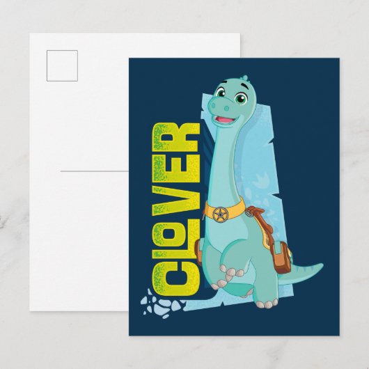 Klee | Dino Ranch Postkarte (Vorne/Hinten)