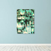 Klee - Dream City Leinwanddruck (Insitu (Holzboden))