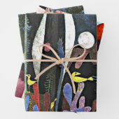 Klee - Drei beliebte Gemälde Geschenkpapier Set (Beispiel)