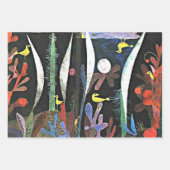 Klee - Drei beliebte Gemälde Geschenkpapier Set (Vorderseite)