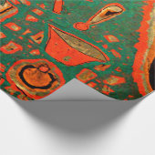 Klee - Effloreszenz Geschenkpapier (Ecke)