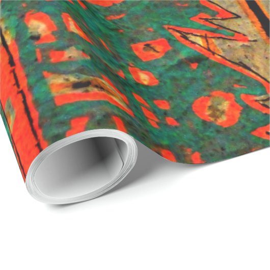 Klee - Effloreszenz Geschenkpapier (Rolleneckpunkt)