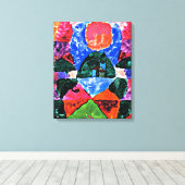 Klee - Ein Druck auf Tegernsee Leinwanddruck (Insitu (Holzboden))