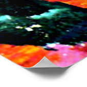 Klee - Ein Druck auf Tegernsee Poster (Ecke)