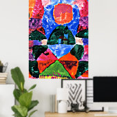 Klee - Ein Druck auf Tegernsee Poster (Heimbüro)