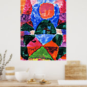 Klee - Ein Druck auf Tegernsee Poster (Küche)