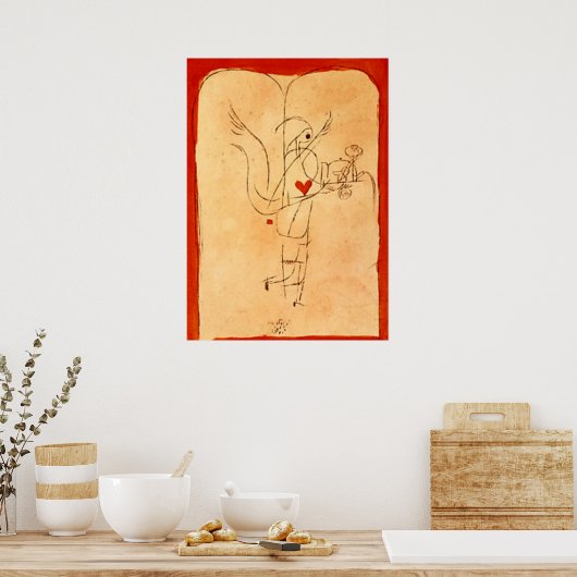 Klee - Ein Geist serviert ein kleines Frühstück Poster (Küche)