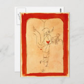 Klee - Ein Geist serviert ein kleines Frühstück Postkarte (Vorne/Hinten)