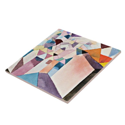 Klee - Einblick in eine Stadt Fliese (Seite)