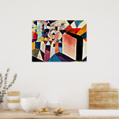 Klee - Einblick in eine Stadt Poster (Küche)