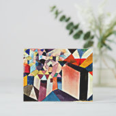 Klee - Einblick in eine Stadt Postkarte (Stehend Vorderseite)