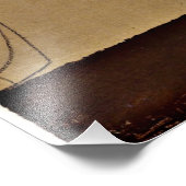 Klee - Eine Blume Fotodruck (Ecke)