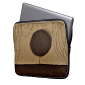 Klee - Eine Blume Laptopschutzhülle (Vorderseite Links)