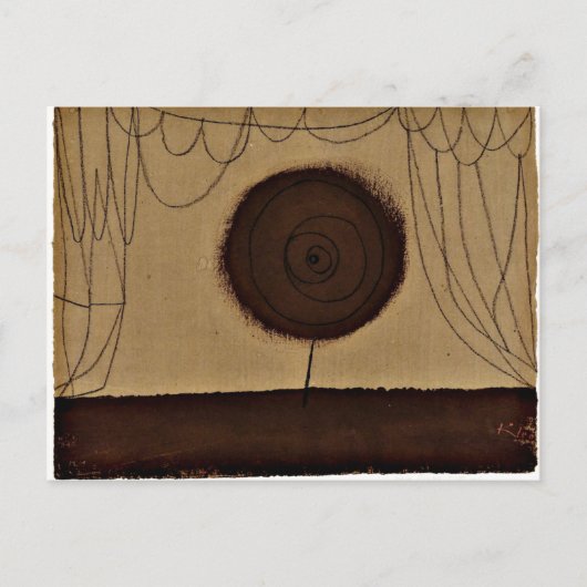 Klee - Eine Blume Postkarte (Vorderseite)