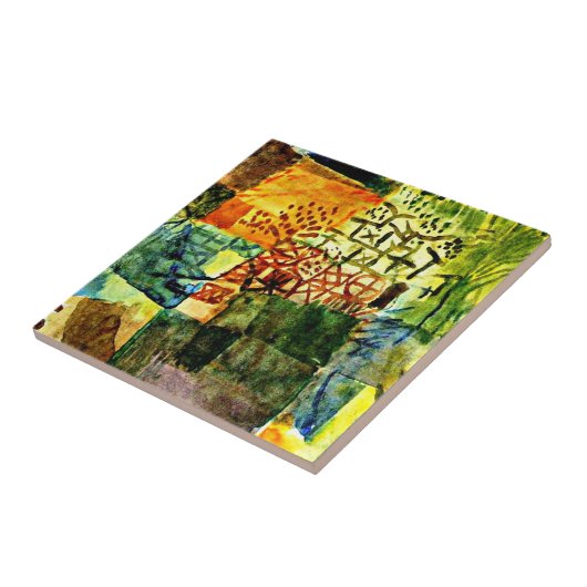 Klee - Erinnerung an einen Garten Fliese (Seite)