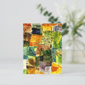 Klee - Erinnerung an einen Garten Postkarte (Stehend Vorderseite)