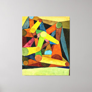 Klee - Eröffnungsberg Leinwanddruck